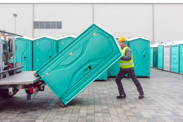Portable Restroom Setup and Delivery in St Clair, MI